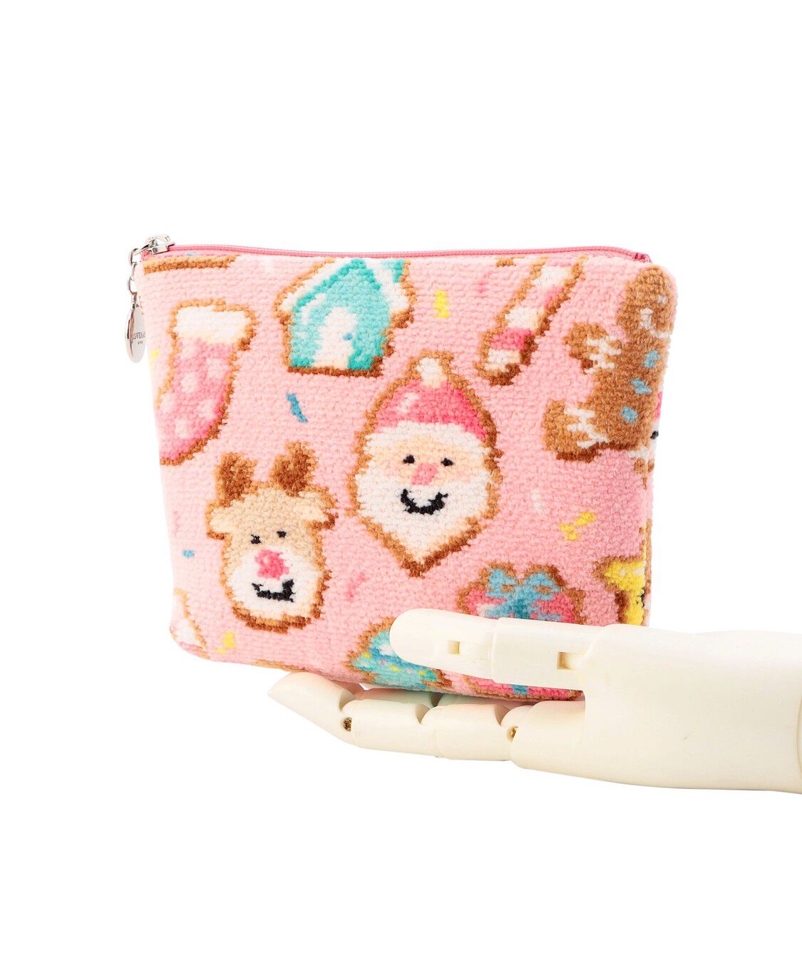 LOVERARY BY FEILER「クリスマスクッキーズ　舟型ポーチM　L/CMC-257152」|ポーチ|