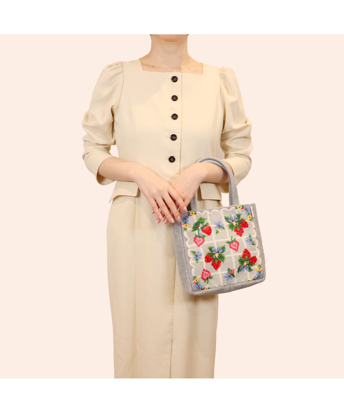 FEILER「ストロベリーフィールドプティ　ミニバッグ　SFP-257236」|トートバッグ|