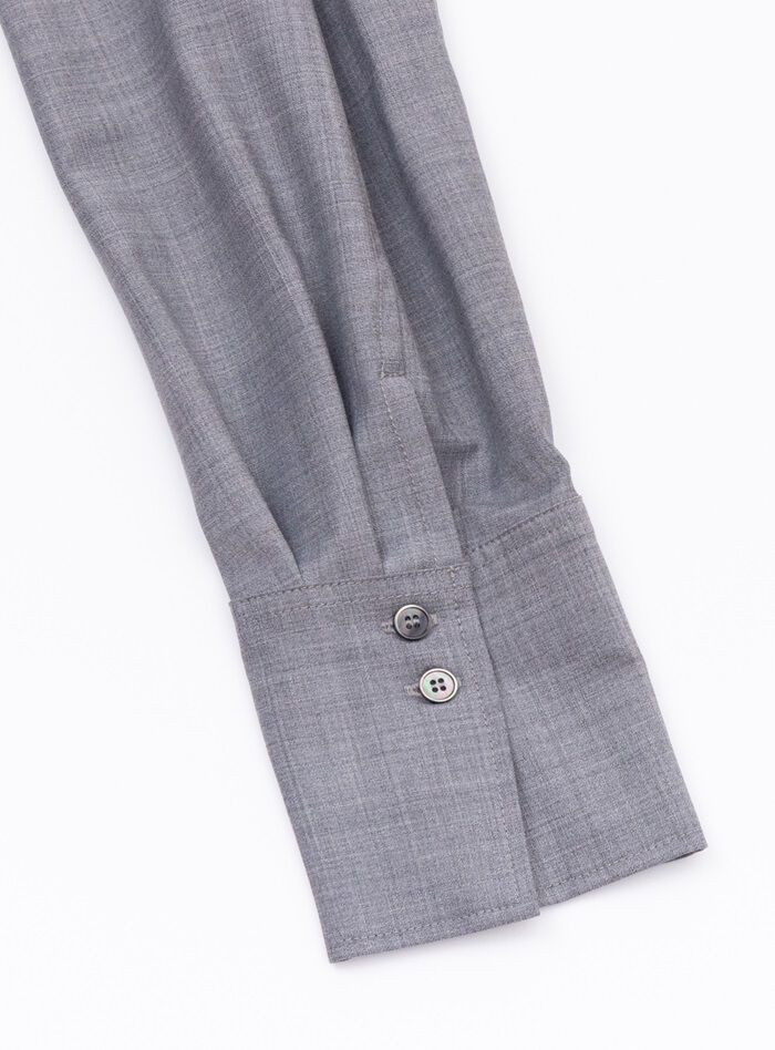 BACKYARD FAMILY「MIND マインド フリル ブラウス 長袖 通販 フリルブラウス 長袖ブラウス 長袖シャツ シャツ」|シャツ・ブラウス|