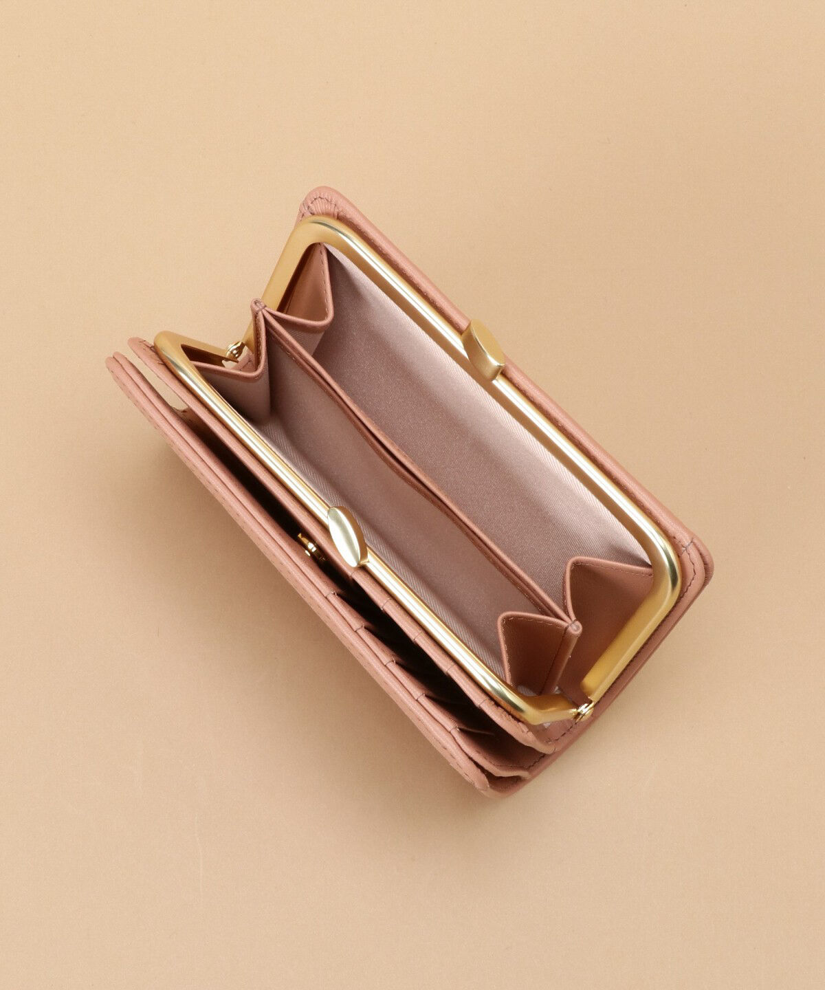 Samantha Thavasa「Pomme d'espoir ポムディスポワール 型押し口金折財布」|財布|