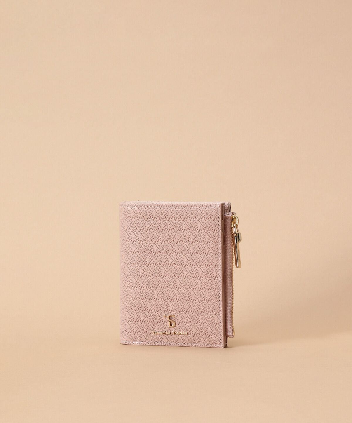 Samantha Thavasa「レース調型押し折財布」|財布|