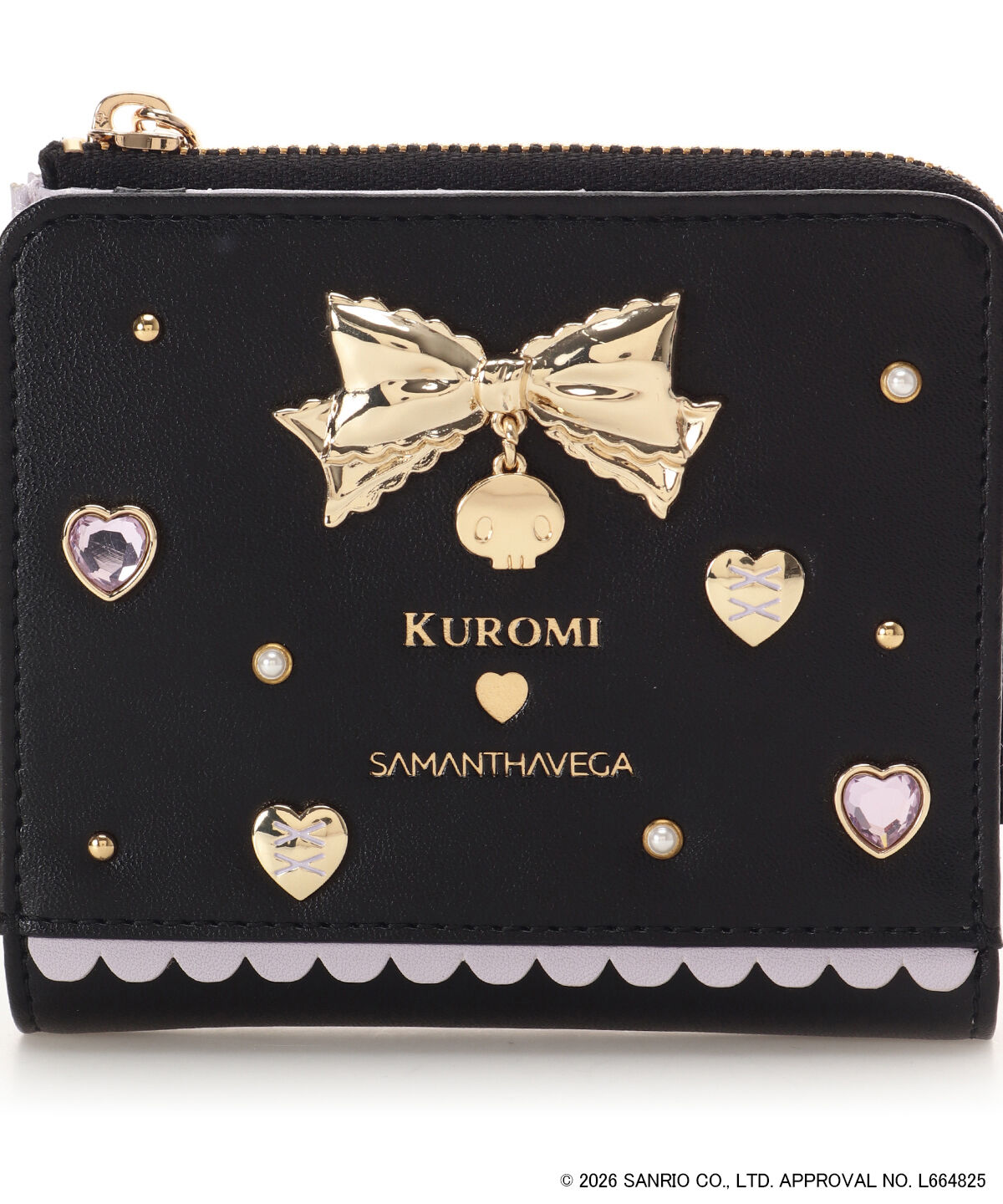 Samantha Vega「「マイメロディ＆クロミ」コレクション　「クロミ」折財布」|財布|