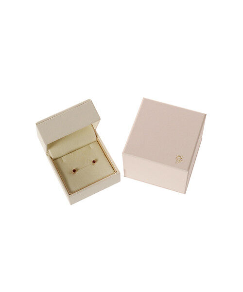 Samantha Tiara「K18 SPG 一粒ストーンピアス ≪1月 誕生石≫」|ピアス|