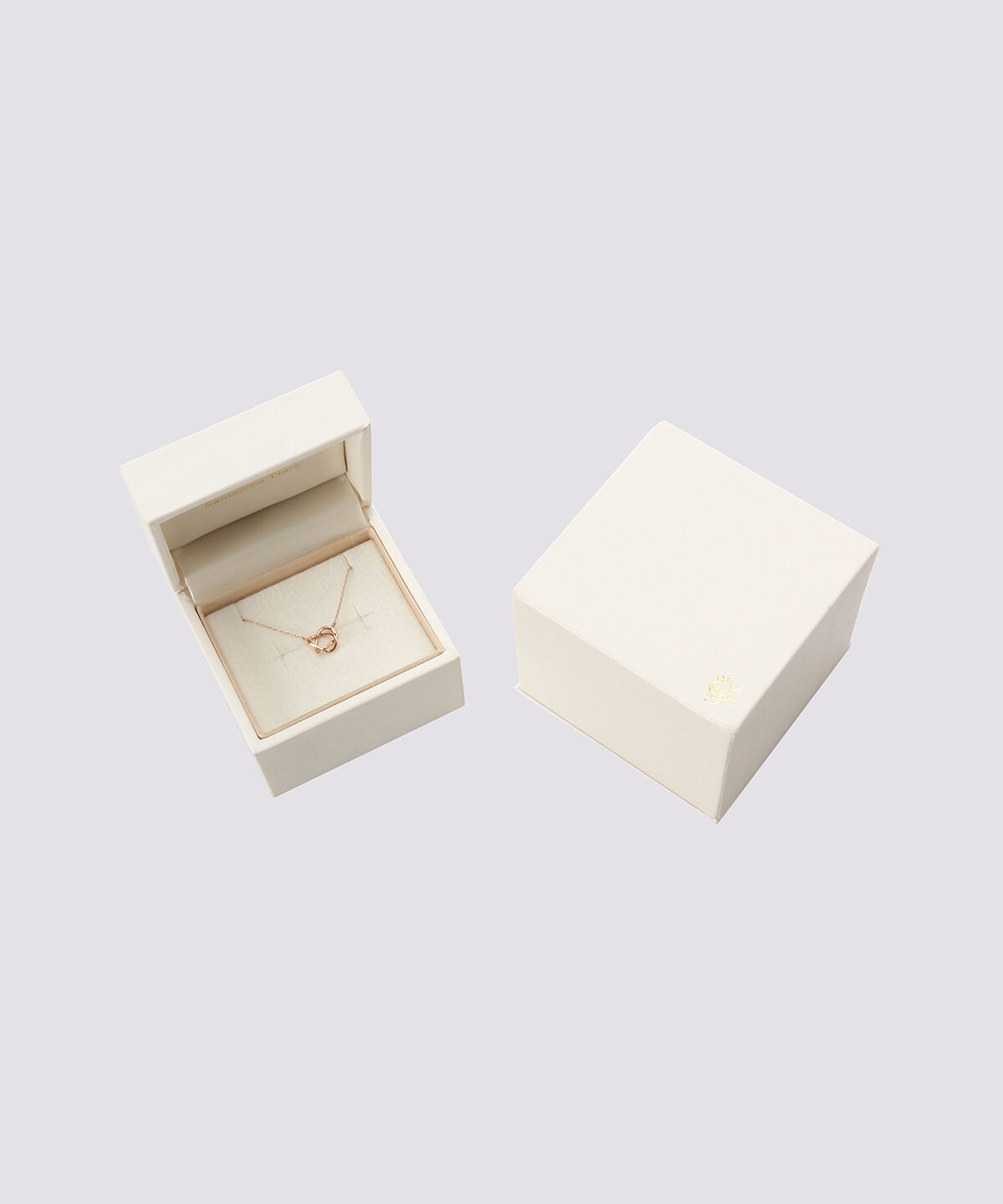 newme by Samantha Thavasa「K10 PG クロスハート ネックレス」|ネックレス|