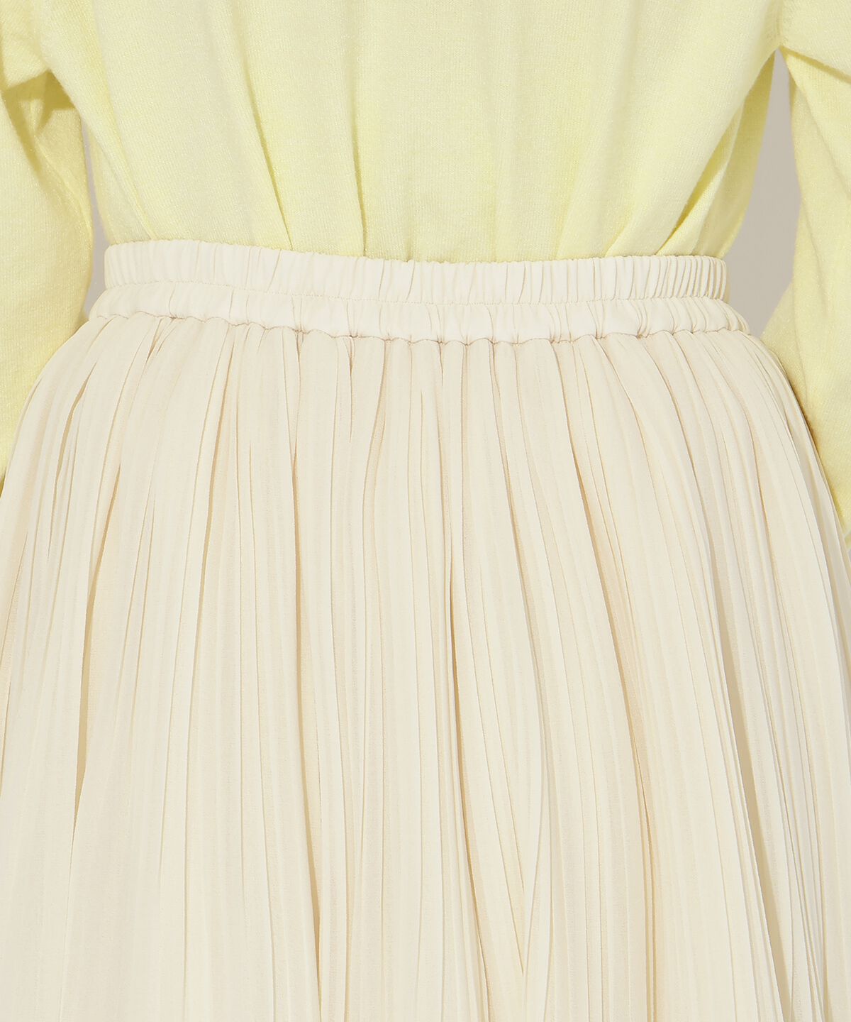 アンドクチュール「ティアードプリーツスカート」|フレア|