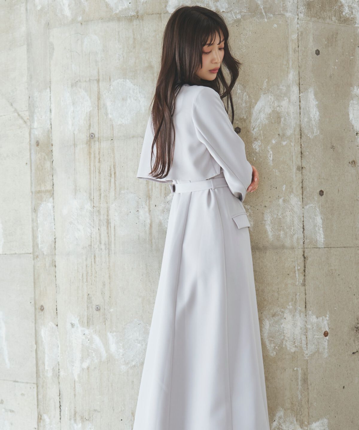 アンドクチュール「トレンチ風ワンピース」|ワンピース|