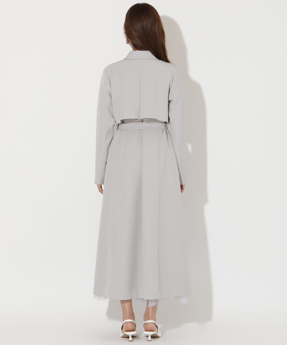 アンドクチュール「トレンチ風ワンピース」|ワンピース|