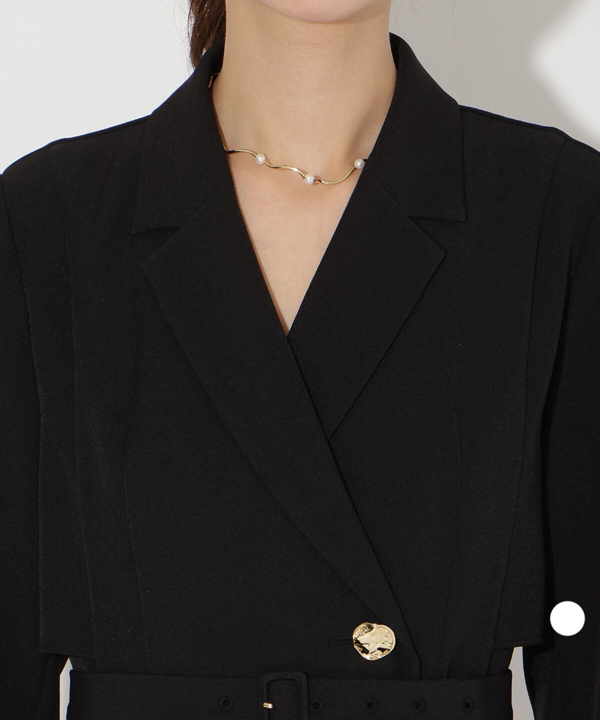 アンドクチュール「トレンチ風ワンピース」|ワンピース|