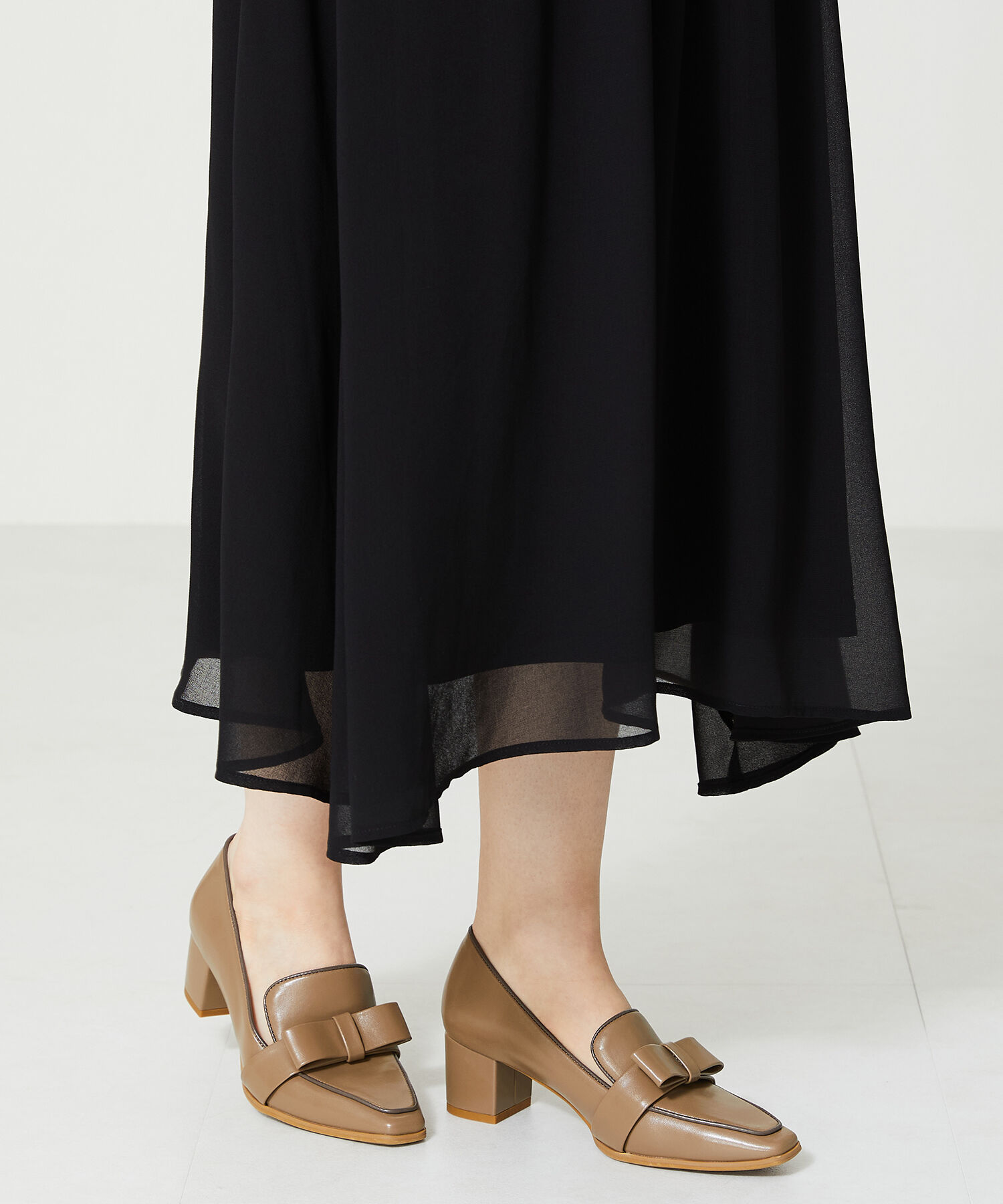 ORiental TRaffic「リボンモチーフローファー/41127」|パンプス|