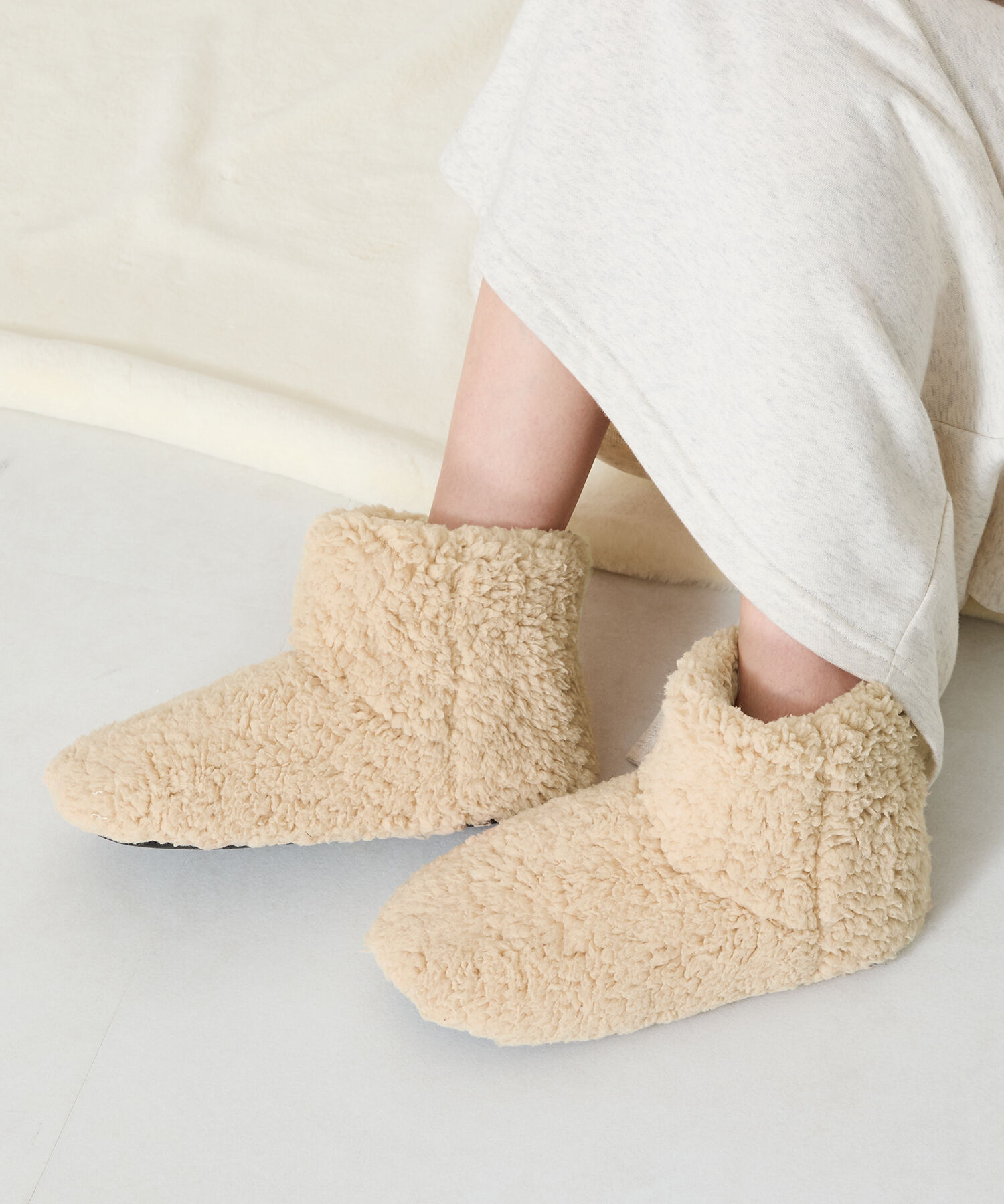 ORiental TRaffic「【WEB限定】 ボア ルームシューズ ブーツ/G-0011」|その他|