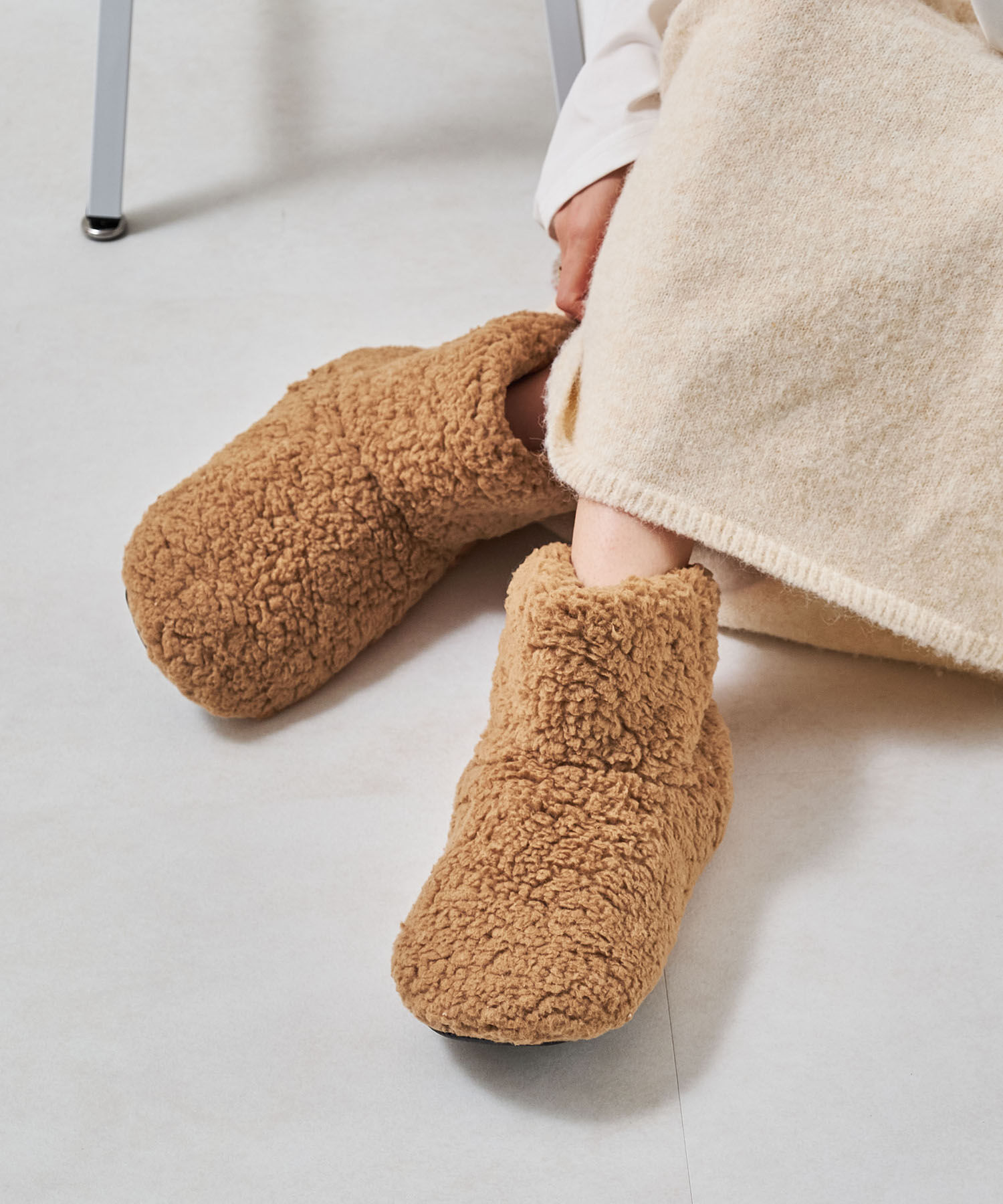 ORiental TRaffic「【WEB限定】 ボア ルームシューズ ブーツ/G-0011」|その他|