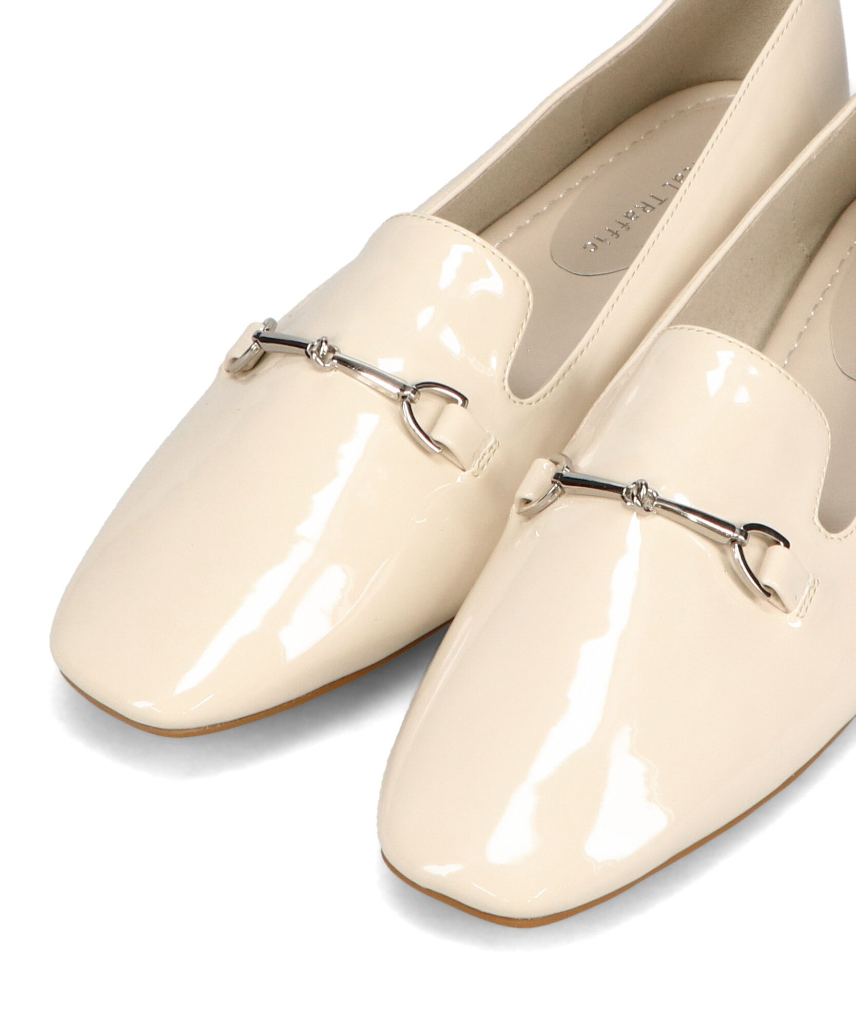 ORiental TRaffic「【WEB限定】 晴雨兼用 ビット ローファー /55106 レイン フラット 柔らかい」|パンプス|