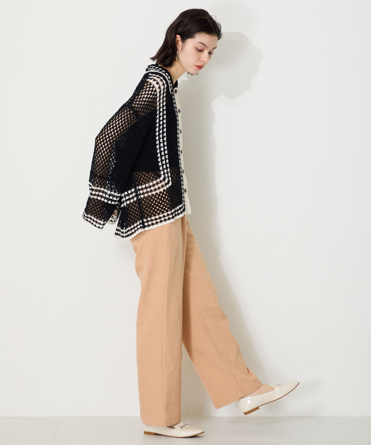 ORiental TRaffic「【WEB限定】 晴雨兼用 ビット ローファー /55106 レイン フラット 柔らかい」|パンプス|