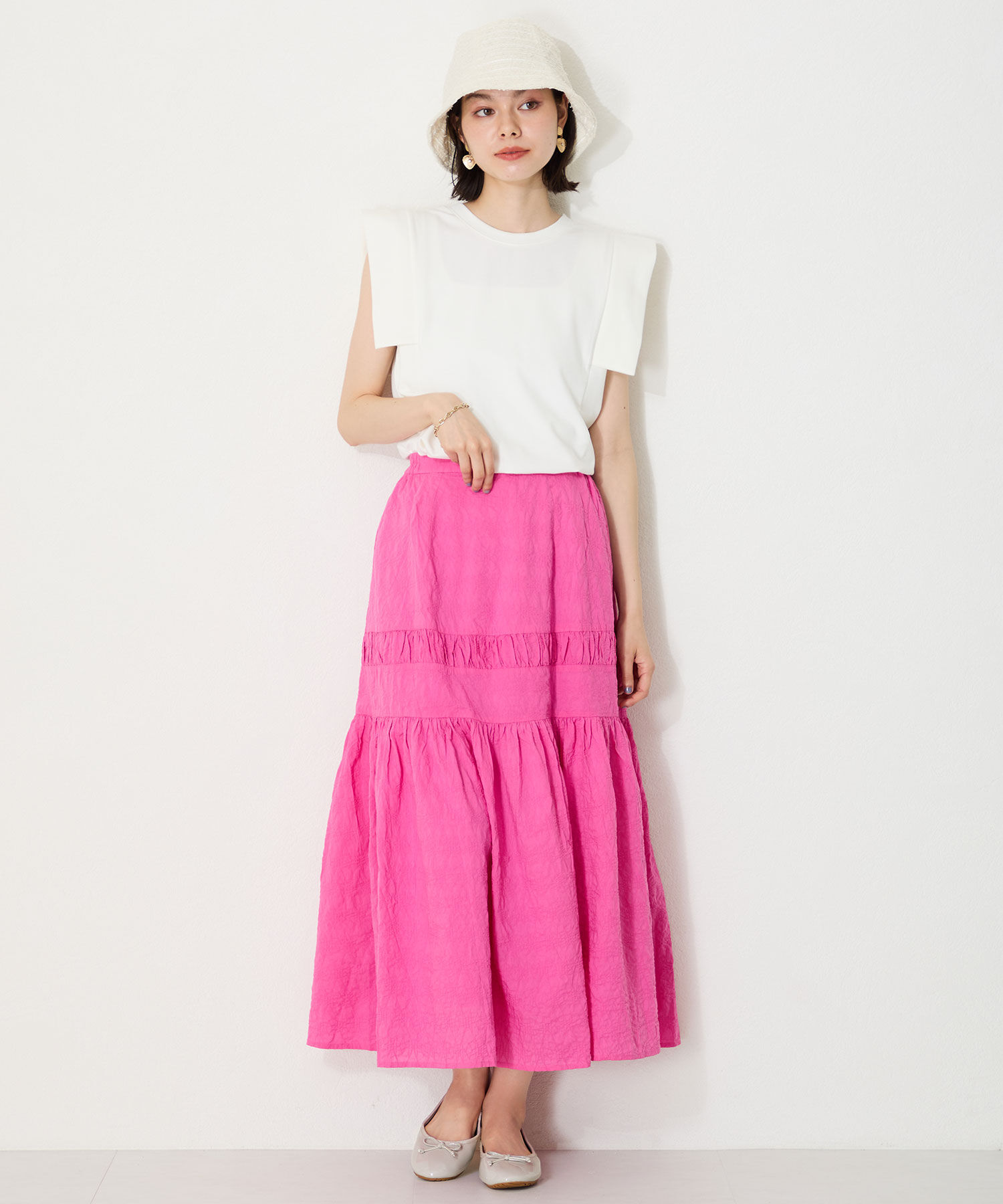 ORiental TRaffic「【防水】バレエ レインパンプス /R-1025 晴雨兼用 バレエシューズ フラット クッション」|パンプス|