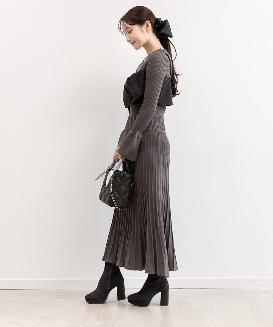  「晴雨兼用 チャンキーヒールベーシックショートブーツ」|ショートブーツ|