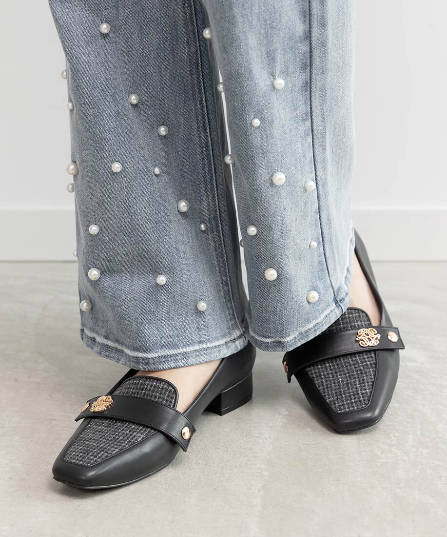  「3WAY ベルトデザインローファー」|ローファー|