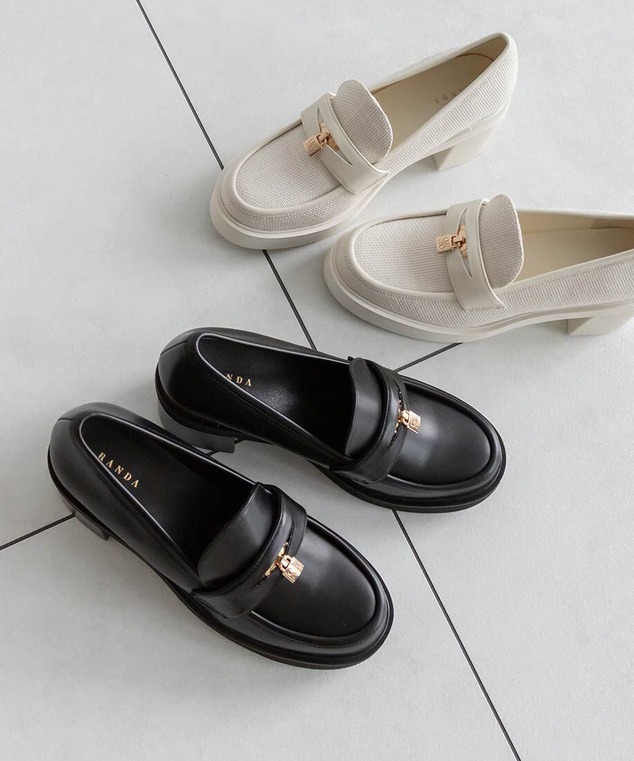  「パドロックパーツローファー」|ローファー|