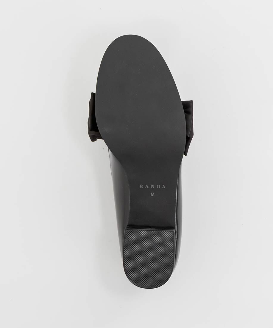  「パールチャームサテンリボンローファー」|ローファー|