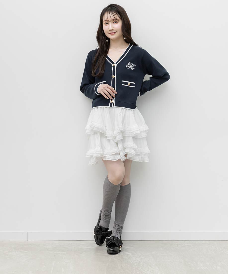  「パールチャームサテンリボンローファー」|ローファー|