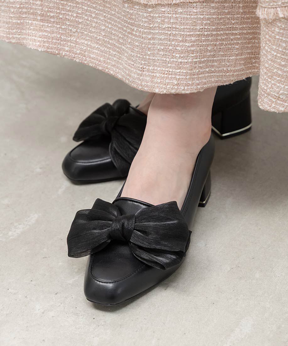  「2WAY スクエアトゥローファー」|ローファー|