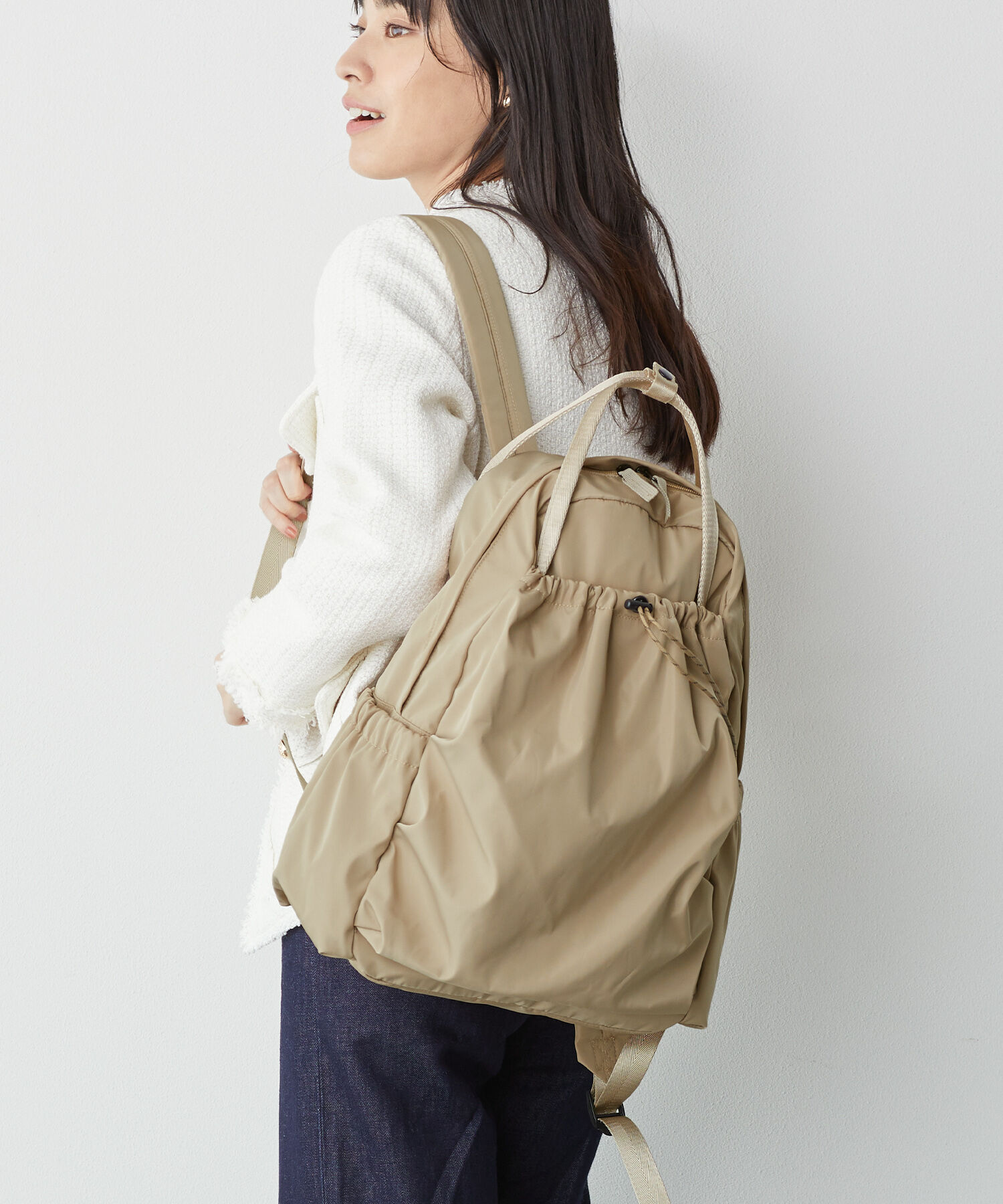 TOPKAPI TREASURE「【TREASURE TOPKAPI】ドローストリング リュック / バッグパック」|リュック|