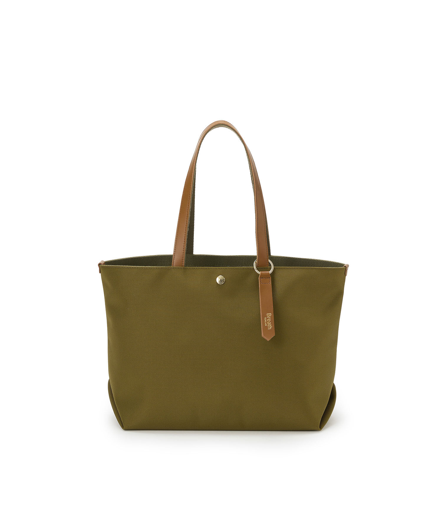 TOPKAPI BREATH「【新色追加】【Breath TOPKAPI】Aerial エアリアル ナイロン カラーストラップ付き A4 トートバッグ /軽量」|トートバッグ|カーキ