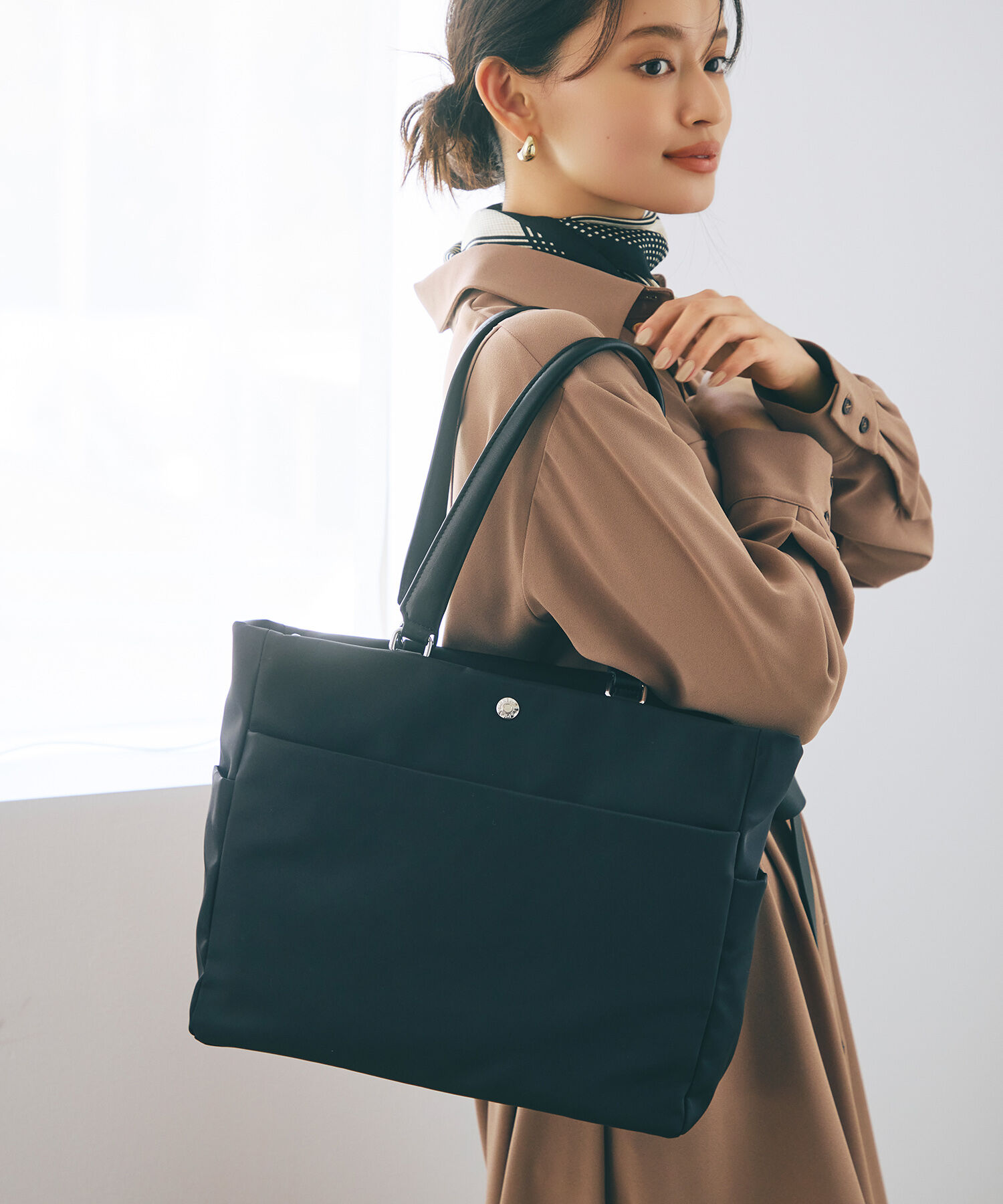 TOPKAPI TREASURE「【Breath TOPKAPI】ナイロン 多機能 A4 トートバッグ / 撥水」|トートバッグ|