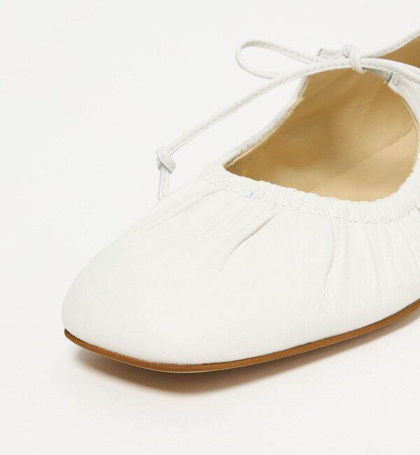 ODETTE E ODILE「ギャザートップバレエフラット10&uarr;」|バレエシューズ|