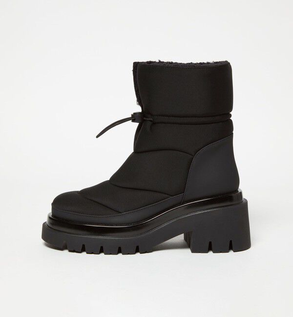 ODETTE E ODILE「＜SY＞ モック ショートブーツ75&uarr;」|ショートブーツ|BLACK