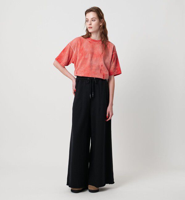 ASTRAET「＜ASTRAET＞コットン アシッド/ダメージ クルーネックTシャツ」|Tシャツ・カットソー|