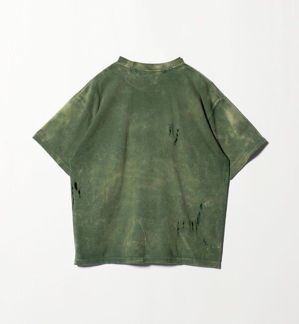 ASTRAET「＜ASTRAET＞コットン アシッド/ダメージ クルーネックTシャツ」|Tシャツ・カットソー|