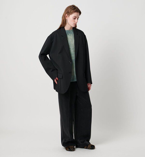 ASTRAET「＜ASTRAET＞コットン アシッド/ダメージ クルーネックTシャツ」|Tシャツ・カットソー|