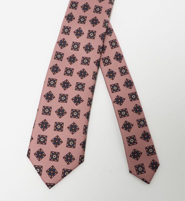 UNITED ARROWS「＜ERRICO FORMICOLA＞スクエア プリント ネクタイ」|ネクタイ・蝶ネクタイ|