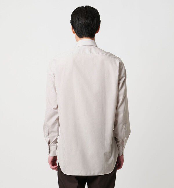 UNITED ARROWS「イージーケア AG ペンシルストライプ ラウンドレギュラーカラー シャツ 抗菌防臭」|シャツ・ブラウス|