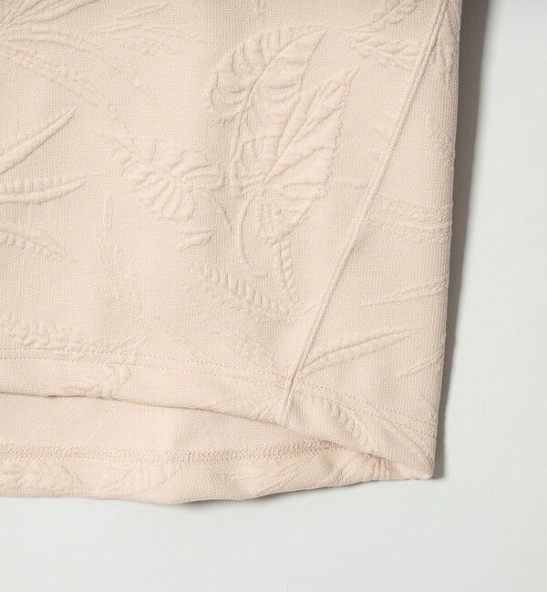 UNITED ARROWS「リーヴズ ジャガード スウェット」|スウェット・ジャージ|