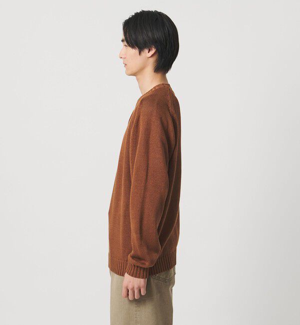 UNITED ARROWS「テープヤーン 天竺編み  クルーネック サマーニット」|ニット・セーター|