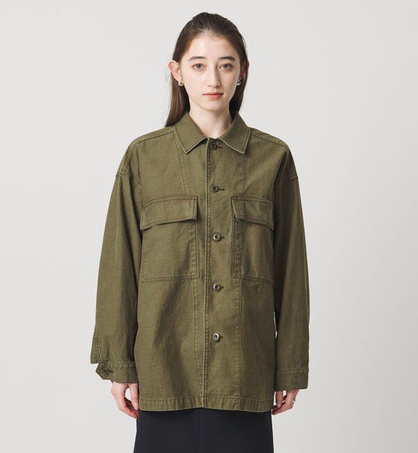 UNITED ARROWS「＜SACRA＞ミリタリージャケット」|ミリタリージャケット|