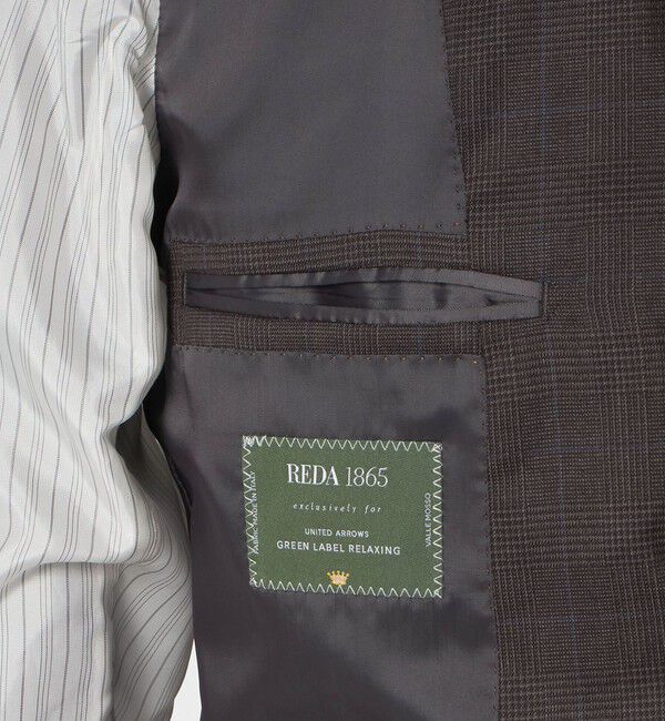 UNITED ARROWS green label relaxing「REDA グレンチェック 3B HXD スーツジャケット」|スーツ|