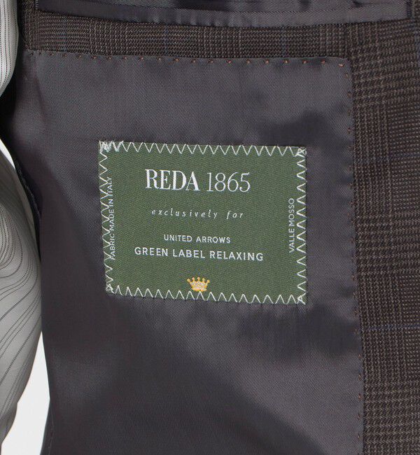 UNITED ARROWS green label relaxing「REDA グレンチェック 3B HXD スーツジャケット」|スーツ|
