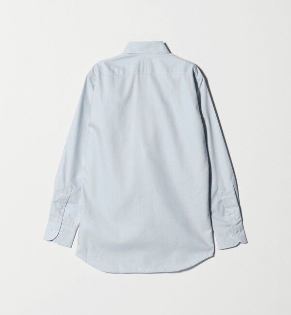 UNITED ARROWS green label relaxing「コットン ヘリンボーン ワイドカラー ドレスシャツ -形態安定-」|シャツ・ブラウス|