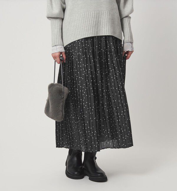 UNITED ARROWS green label relaxing「シャイニー プリーツ スカート」|スカート|その他1