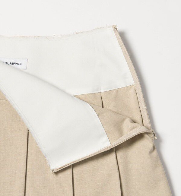 EMMEL REFINES「＜EMMEL REFINES＞EM プリーツ ミディアム スカート」|スカート|