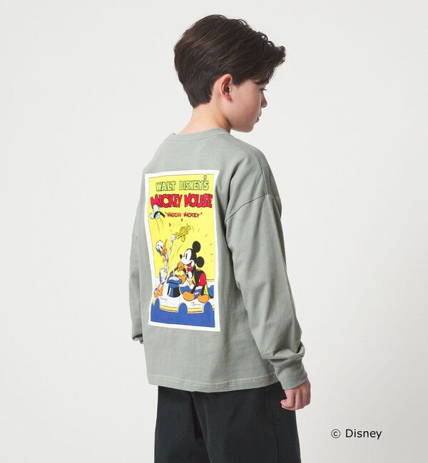 UNITED ARROWS green label relaxing「【別注】＜Disney＞キャラクター ロングスリーブTシャツ / キッズ 140cm―150cm」|Tシャツ・カットソー|