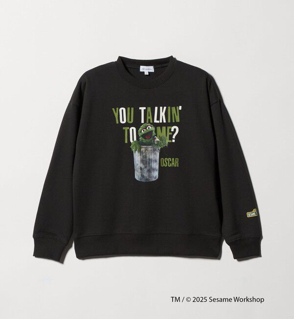 UNITED ARROWS green label relaxing「【別注】＜SESAME STREET＞裏毛 プルオーバー / トレーナー / キッズ  140cm-150cm」|スウェット・ジャージ|DK.GRAY