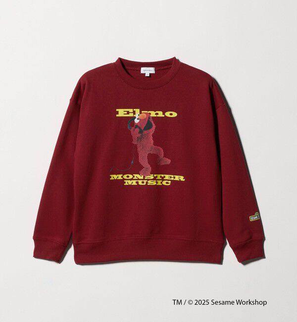 UNITED ARROWS green label relaxing「【別注】＜SESAME STREET＞裏毛 プルオーバー / トレーナー / キッズ  140cm-150cm」|スウェット・ジャージ|RED