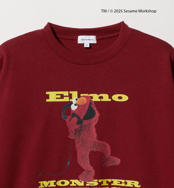 UNITED ARROWS green label relaxing「【別注】＜SESAME STREET＞裏毛 プルオーバー / トレーナー / キッズ  140cm-150cm」|スウェット・ジャージ|