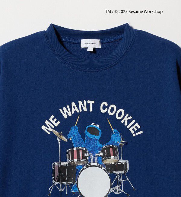 UNITED ARROWS green label relaxing「【別注】＜SESAME STREET＞裏毛 プルオーバー / トレーナー / キッズ  140cm-150cm」|スウェット・ジャージ|