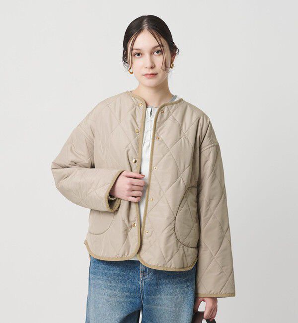 BEAUTY&YOUTH UNITED ARROWS「【WEB限定】キルティング&times;フェイクファー リバーシブルブルゾン」|その他|