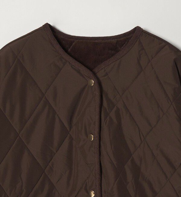 BEAUTY&YOUTH UNITED ARROWS「【WEB限定】キルティング&times;フェイクファー リバーシブルブルゾン」|その他|