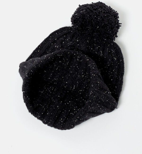 BEAUTY&YOUTH UNITED ARROWS「ネップ ポンポン ニットキャップ 2WAY」|ニット帽|
